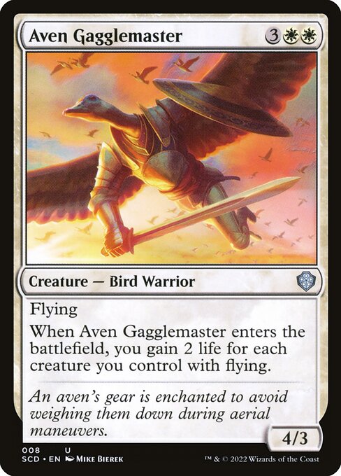 Aven Gagglemaster - Starter Commander Decks