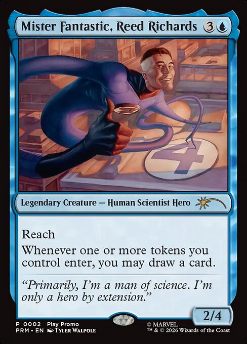 Mister Fantastic, Reed Richards - Wizards Play Network 2026
