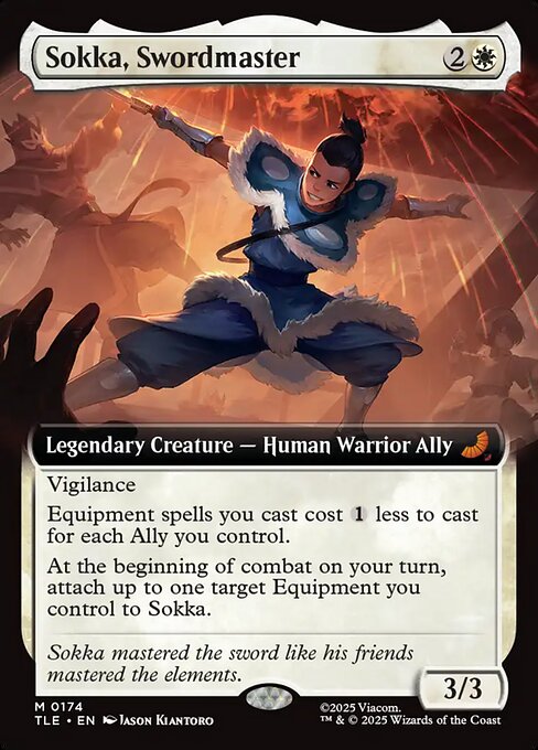 Sokka, Swordmaster - Avatar: The Last Airbender Eternal - Extended Art