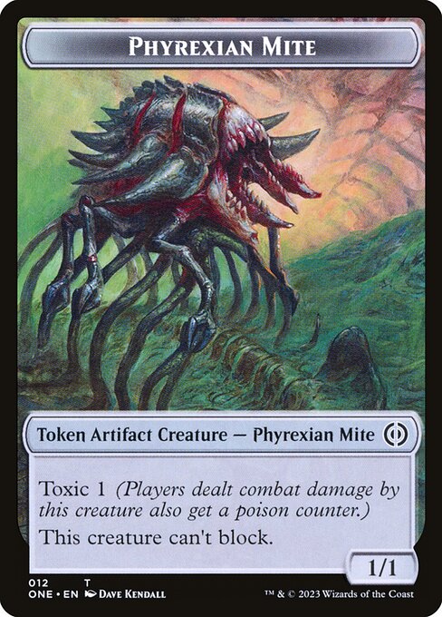 Phyrexian Mite - Phyrexia: All Will Be One Tokens