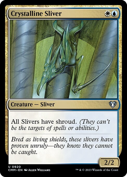 Crystalline Sliver - Commander Masters