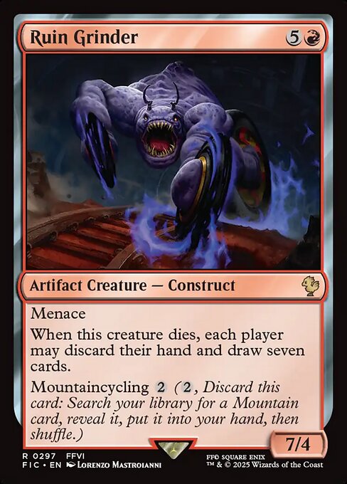 Ruin Grinder - Final Fantasy Commander