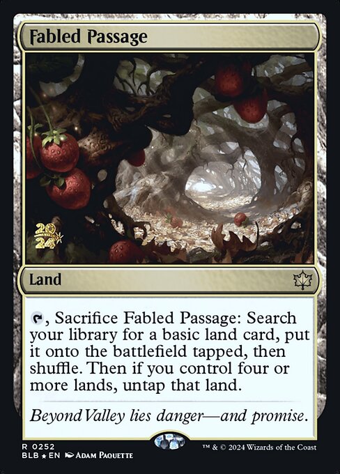 Fabled Passage - Bloomburrow Promos