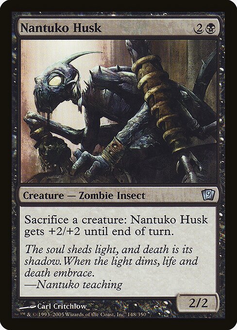 Nantuko Husk - Ninth Edition - Promo Foil