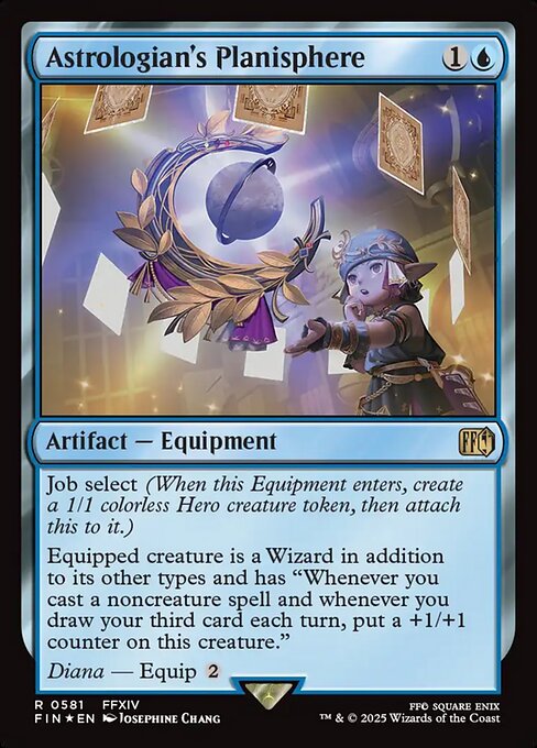 Astrologian's Planisphere - Final Fantasy - Surge Foil