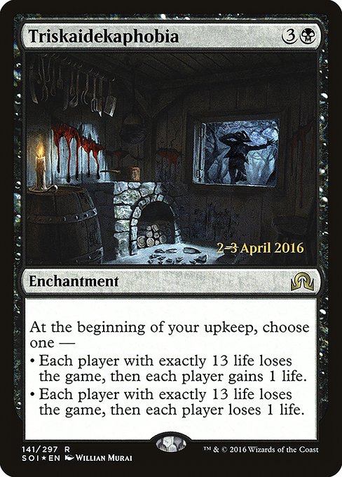 Triskaidekaphobia - Shadows over Innistrad Promos - Promo Foil