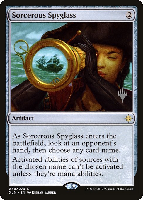 Sorcerous Spyglass - Ixalan Promos