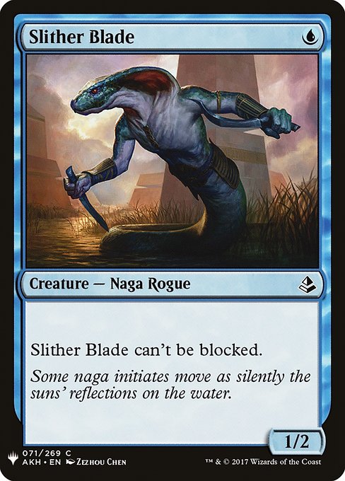 Slither Blade - The List