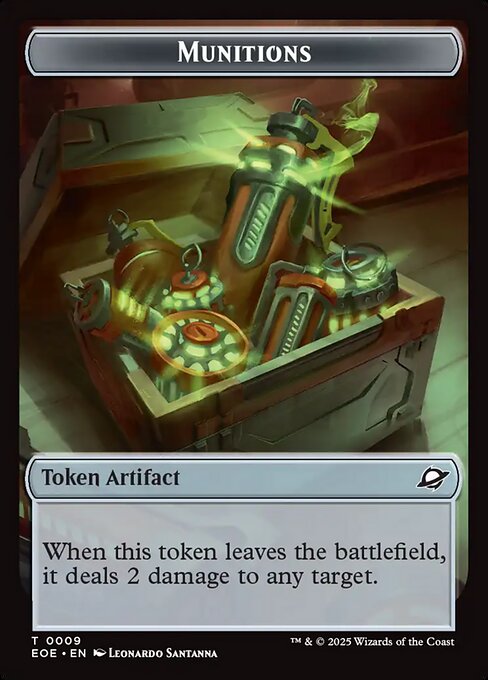 Munitions - Edge of Eternities Tokens