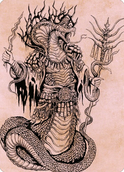 Sivriss, Nightmare Speaker - Battle for Baldur's Gate Art Series - Borderless