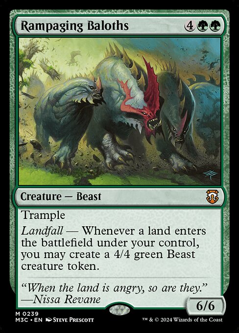 Rampaging Baloths - Modern Horizons 3 Commander