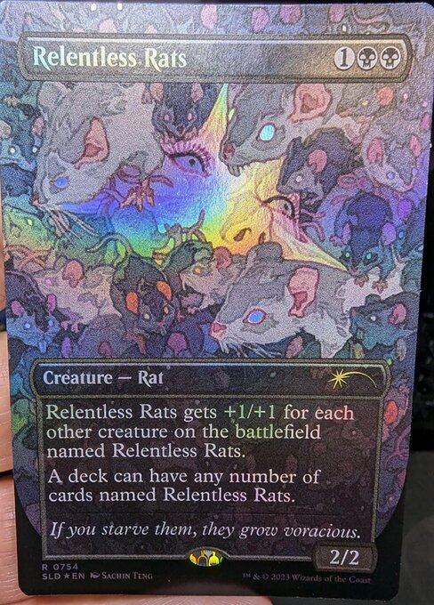 Relentless Rats - Secret Lair Drop - Promo Foil