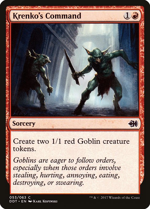 Krenko's Command - Duel Decks: Merfolk vs. Goblins