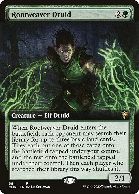Rootweaver Druid - Commander Legends