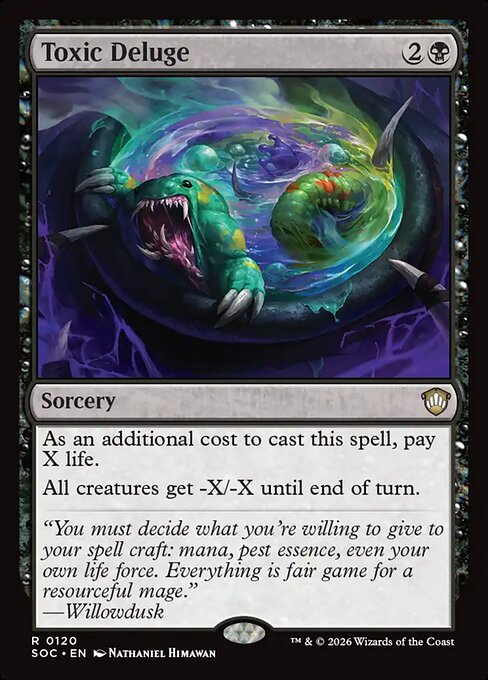 Toxic Deluge - Secrets of Strixhaven Commander