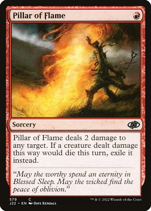 Pillar of Flame - Jumpstart 2022