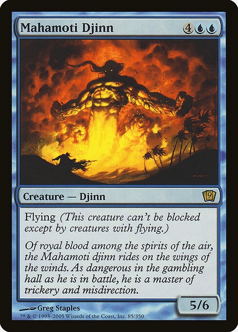 Mahamoti Djinn - Ninth Edition - Promo Foil