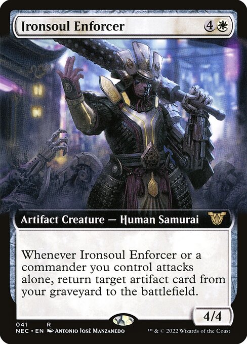 Ironsoul Enforcer - Neon Dynasty Commander