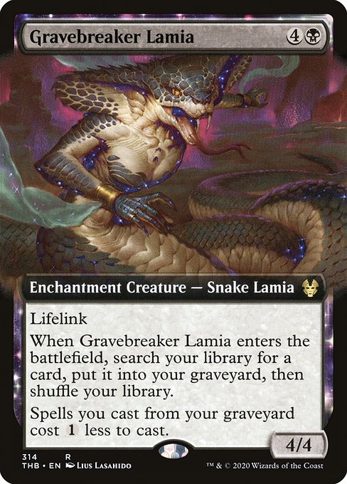 Gravebreaker Lamia - Theros Beyond Death