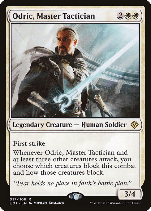 Odric, Master Tactician - Archenemy: Nicol Bolas