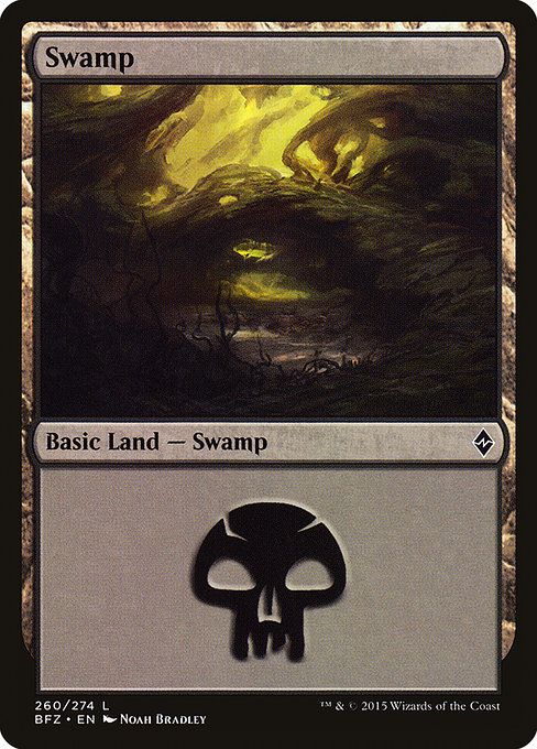 Swamp - Battle for Zendikar