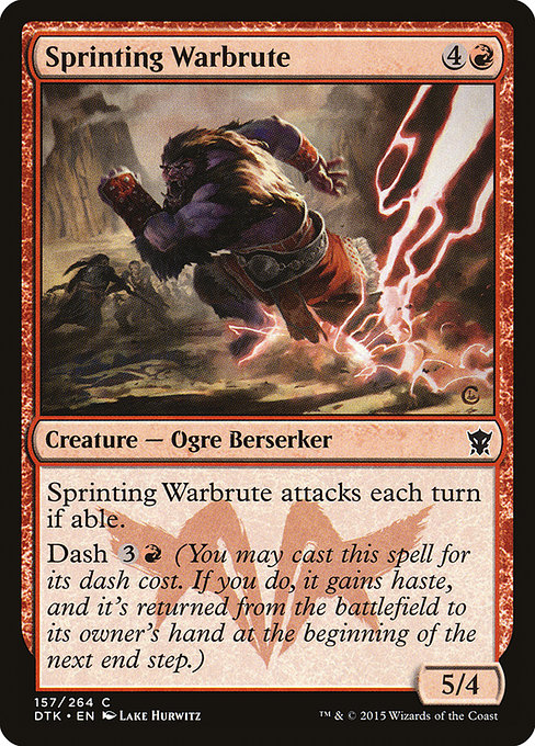 Sprinting Warbrute - Dragons of Tarkir