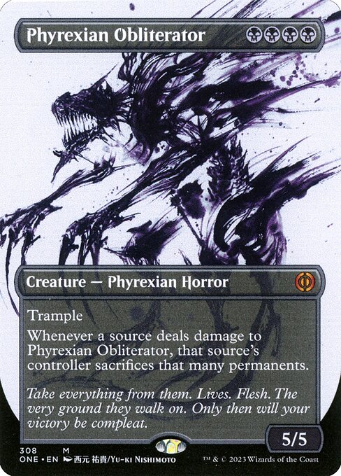 Phyrexian Obliterator - Phyrexia: All Will Be One