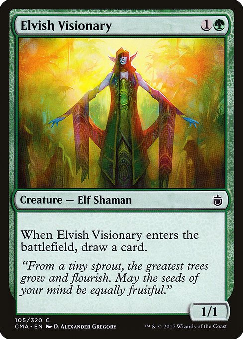 Elvish Visionary - Commander Anthology