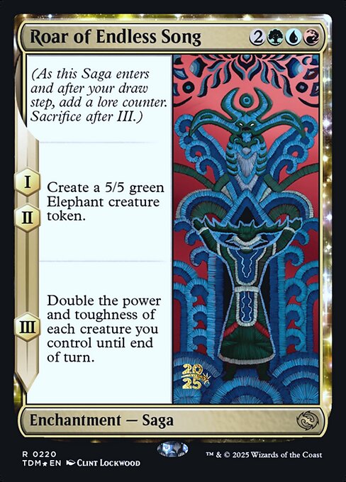 Roar of Endless Song - Tarkir: Dragonstorm Promos