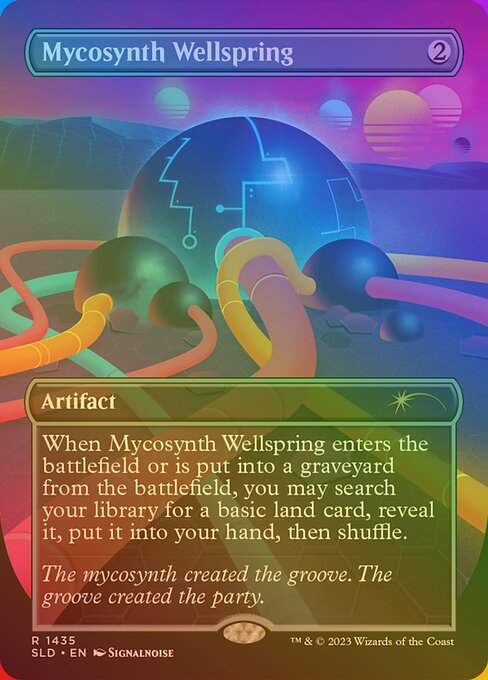 Mycosynth Wellspring - Secret Lair Drop - Promo Foil