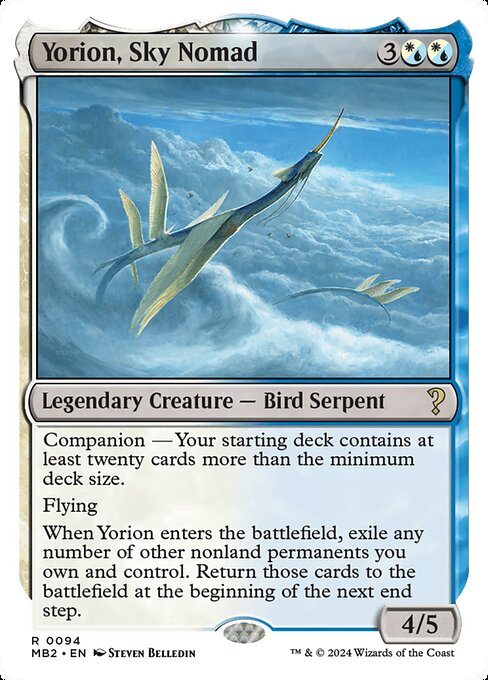 Yorion, Sky Nomad - Mystery Booster 2