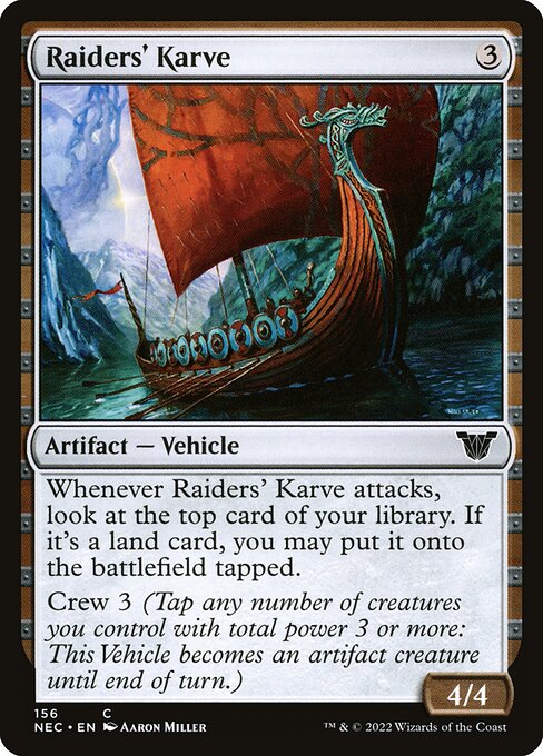 Raiders' Karve - Neon Dynasty Commander