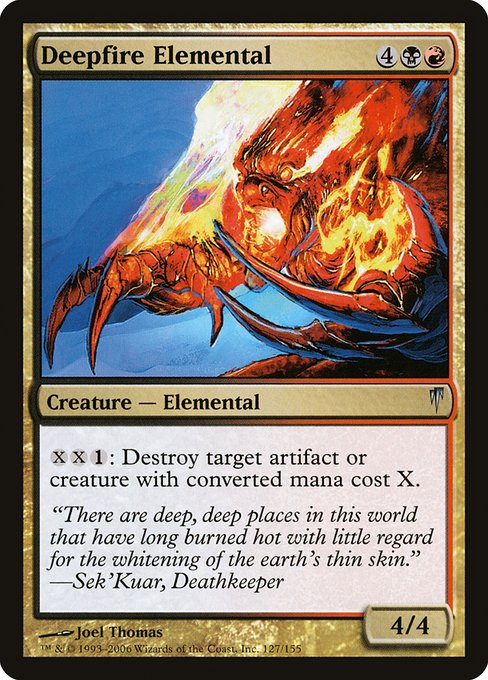 Deepfire Elemental - Coldsnap