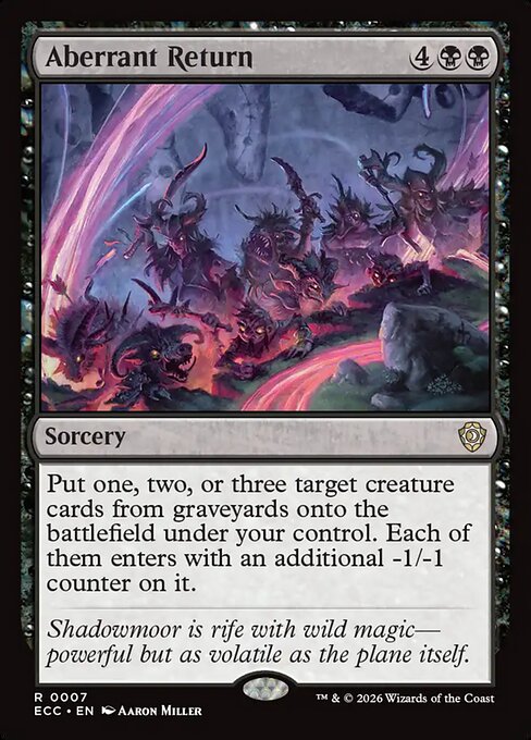 Aberrant Return - Lorwyn Eclipsed Commander