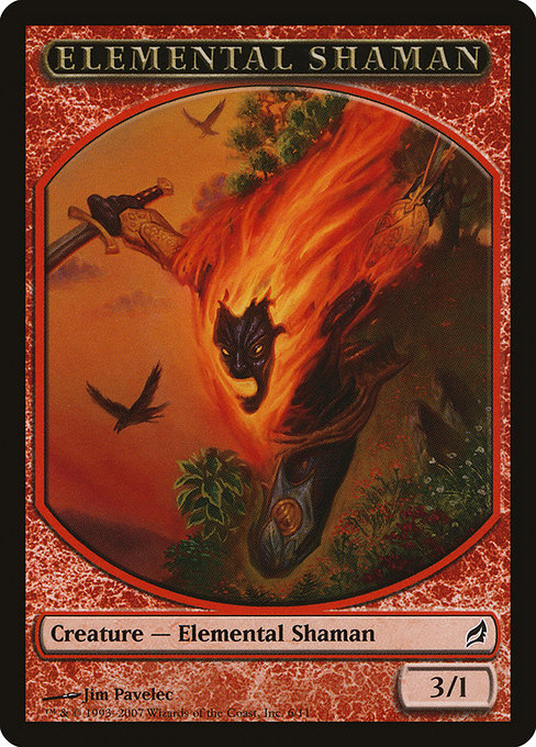 Elemental Shaman - Lorwyn Tokens