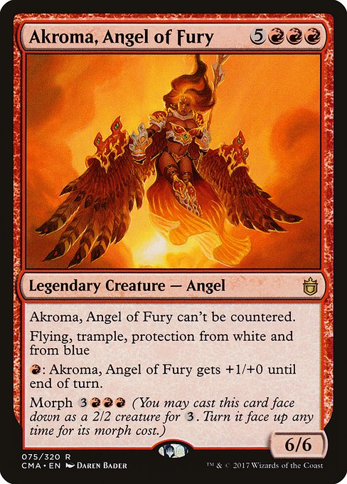 Akroma, Angel of Fury - Commander Anthology