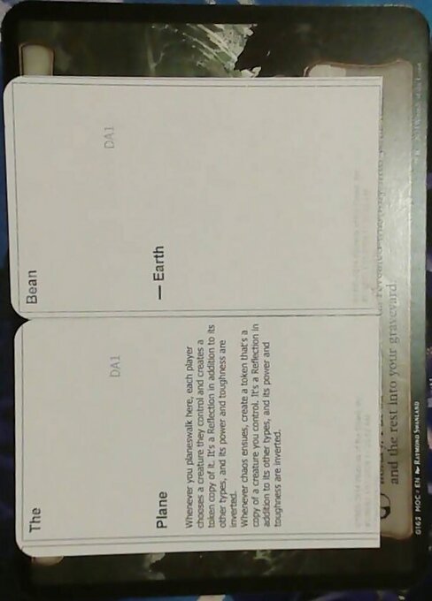 The Bean - Black Lotus Unknown Planechase