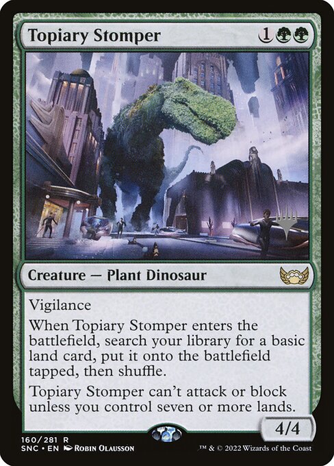 Topiary Stomper - Streets of New Capenna Promos