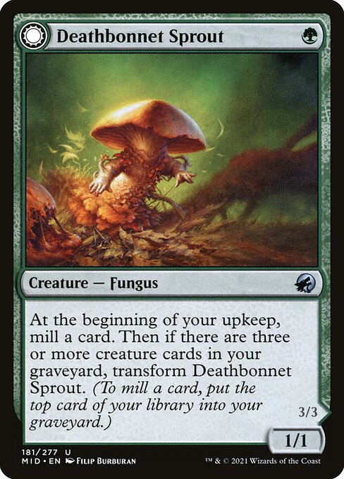 Deathbonnet Sprout // Deathbonnet Hulk - Innistrad: Midnight Hunt