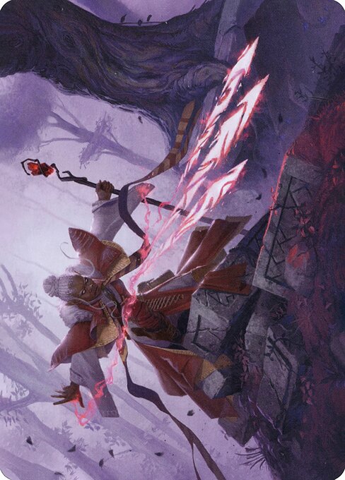 Magic Missile - Adventures in the Forgotten Realms Art Series - Borderless