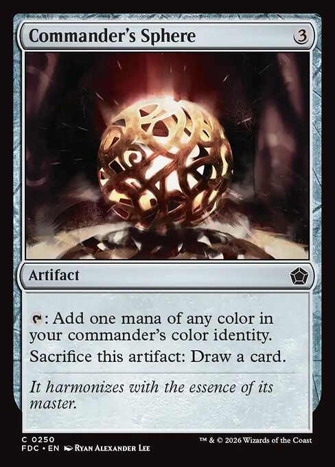 Commander's Sphere - Foundations Commander