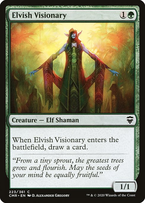 Elvish Visionary - Commander Legends