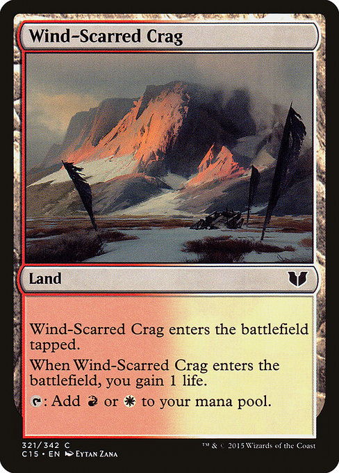 Wind-Scarred Crag - Commander 2015