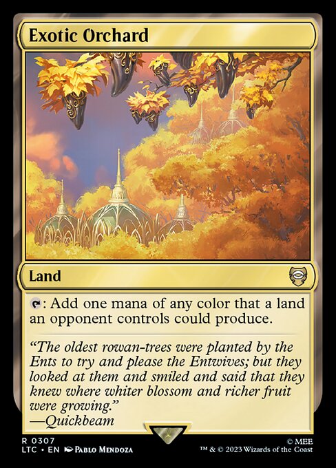 Exotic Orchard - Tales of Middle-earth Commander