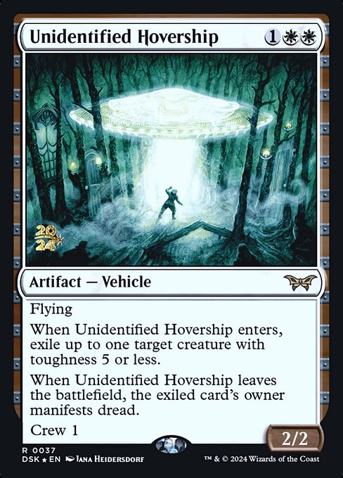 Unidentified Hovership - Duskmourn: House of Horror Promos