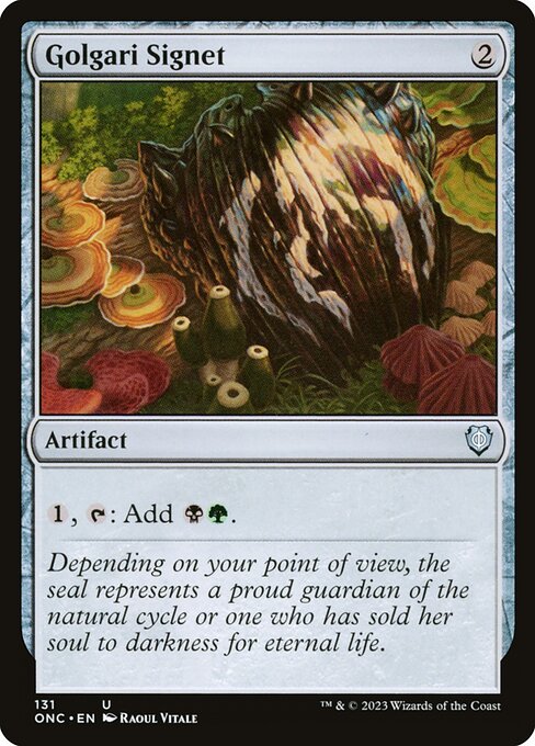 Golgari Signet - Phyrexia: All Will Be One Commander