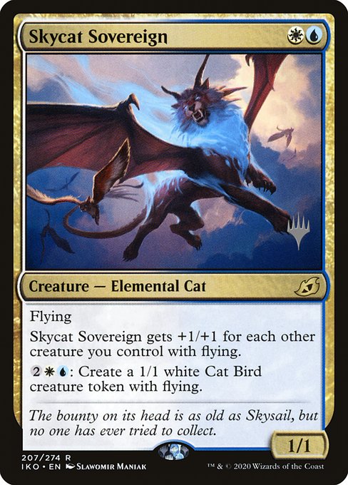 Skycat Sovereign - Ikoria: Lair of Behemoths Promos