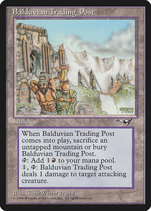 Balduvian Trading Post - Alliances