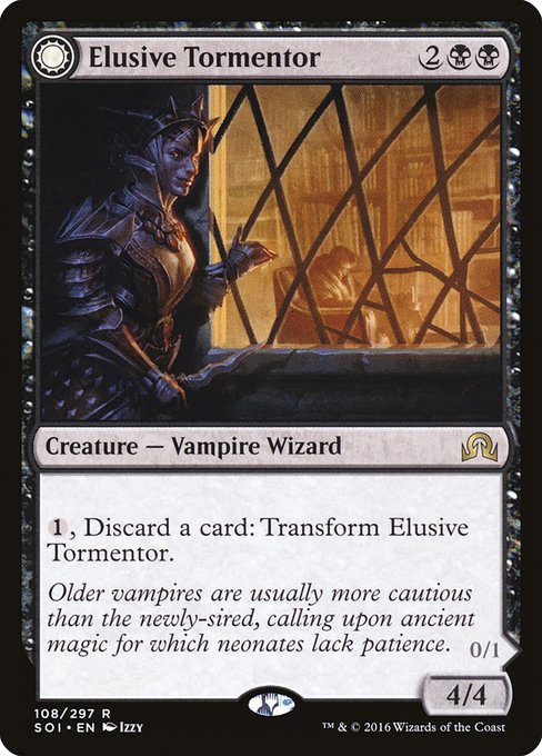 Elusive Tormentor // Insidious Mist - Shadows over Innistrad