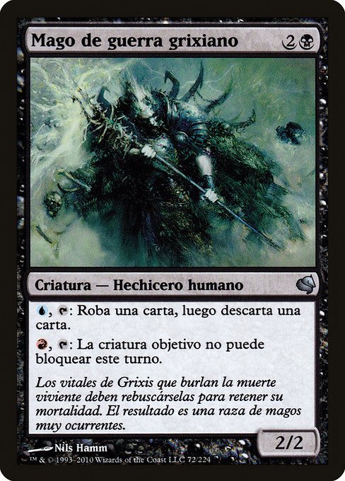 Mago de guerra grixiano (Grixis Battlemage) - Salvat 2011